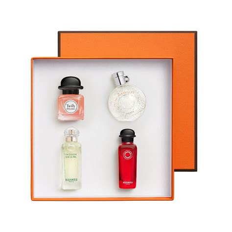 hermes perfume small set|sephora Hermes mini perfume set.